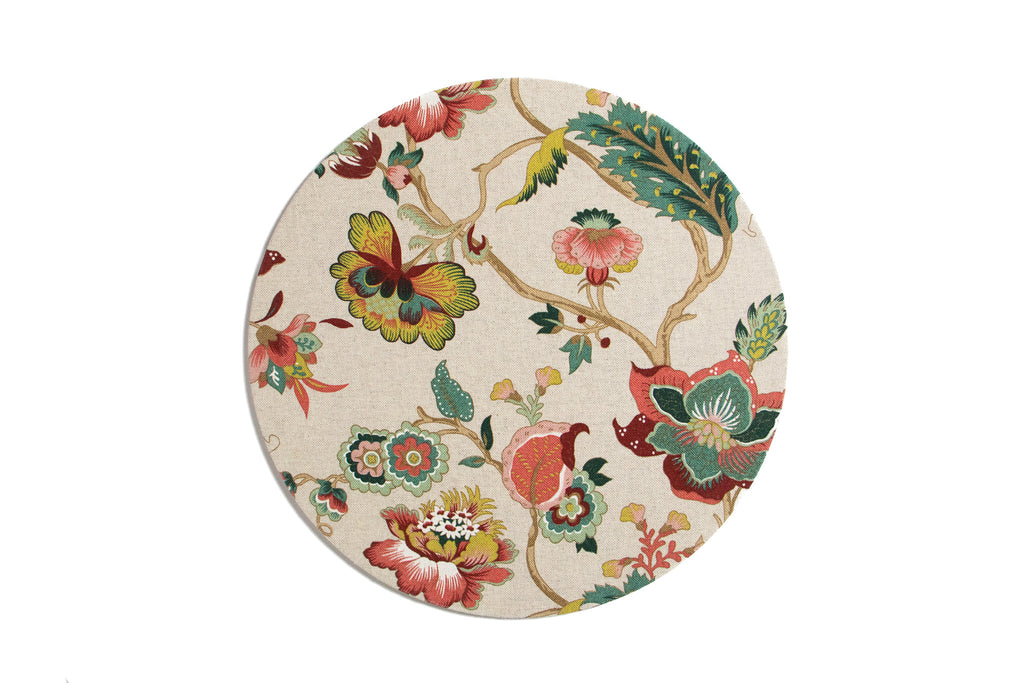 FUNDA PARA PLATO BASE ESTAMPADO (SET 4 PIEZAS)