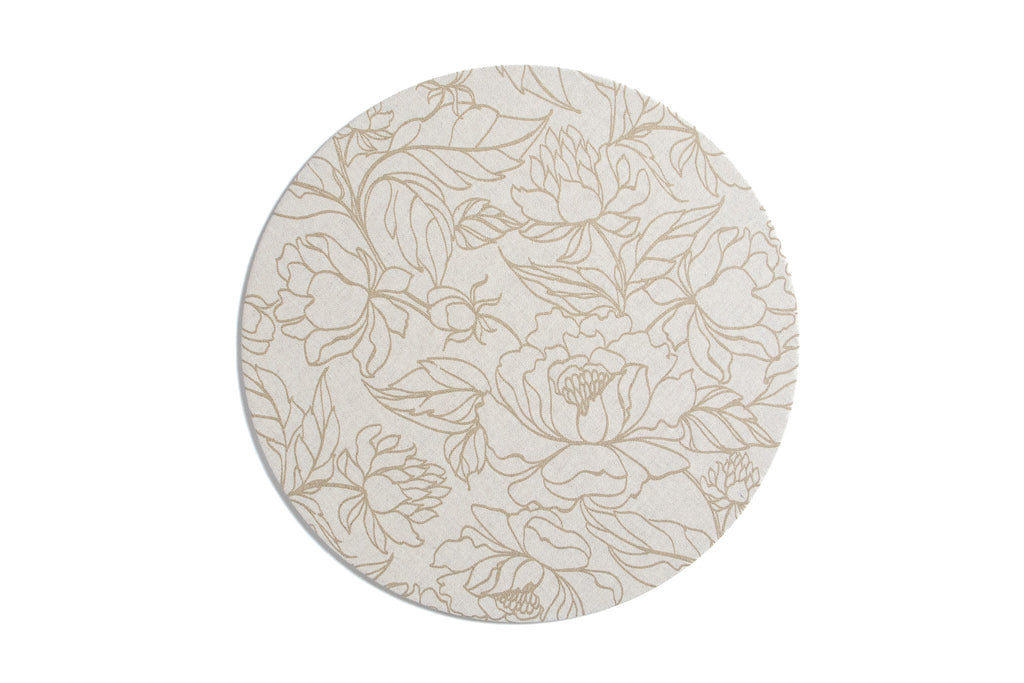 FUNDA PARA PLATO BASE ESTAMPADO (SET 4 PIEZAS)