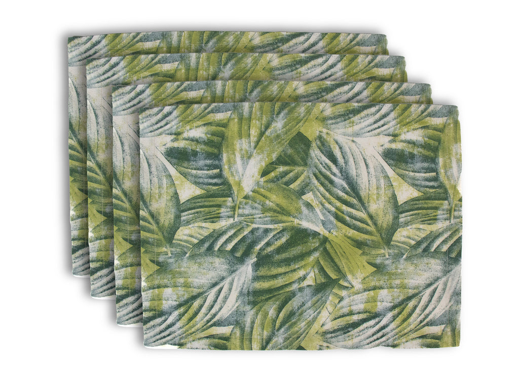 MANTEL INDIVIDUAL ALGOGÓN ESTAMPADO (SET 4 PIEZAS)
