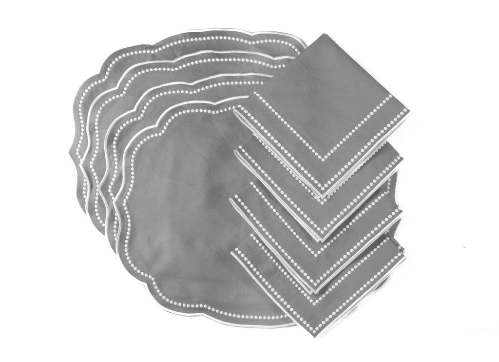 PUNTO GRIS (SET 4 PIEZAS)
