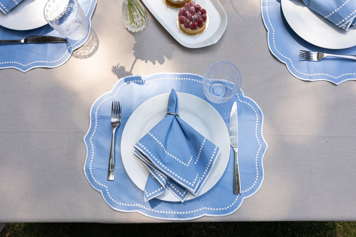 PUNTO AZUL (SET 8 PIEZAS)