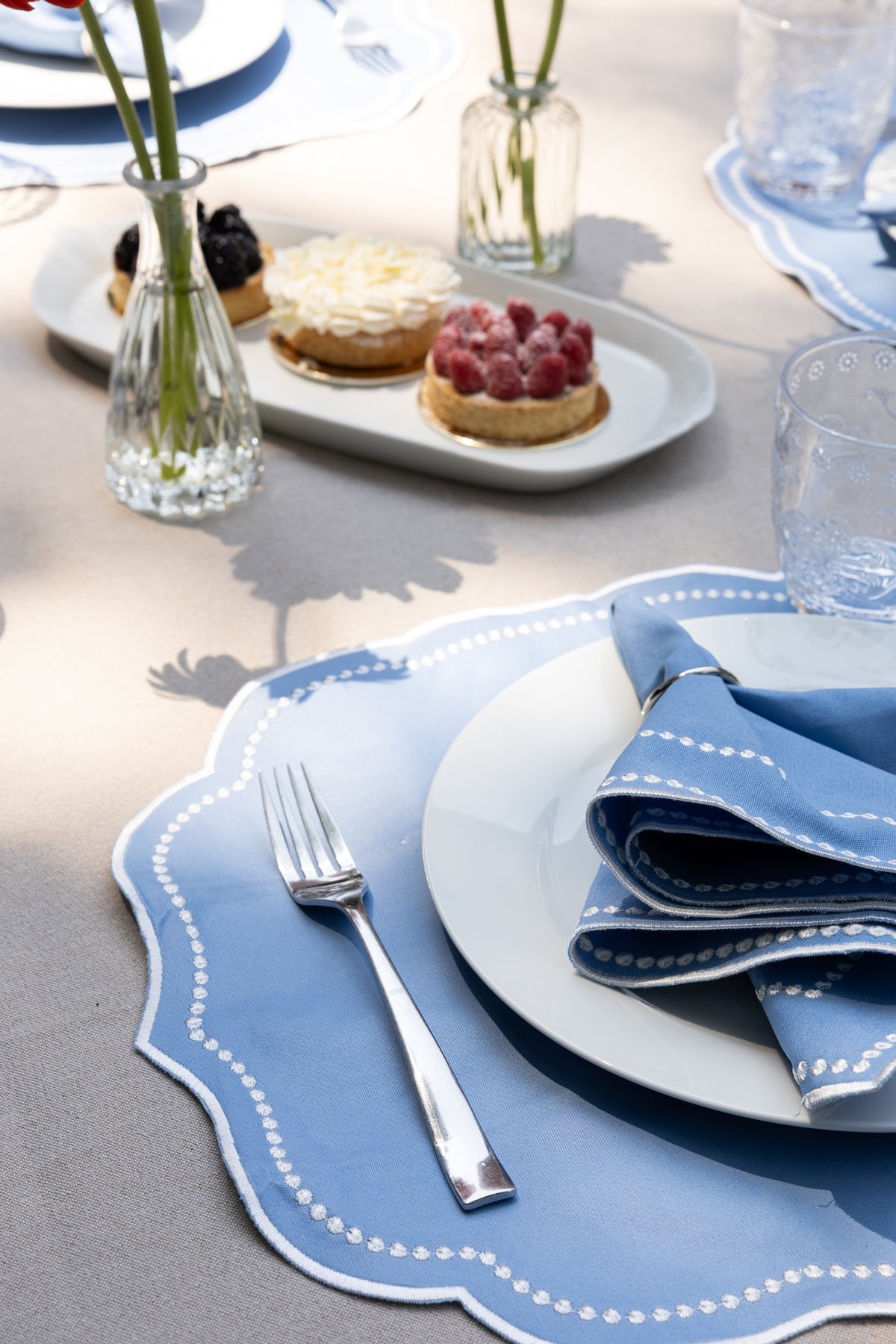 PUNTO AZUL (SET 8 PIEZAS)