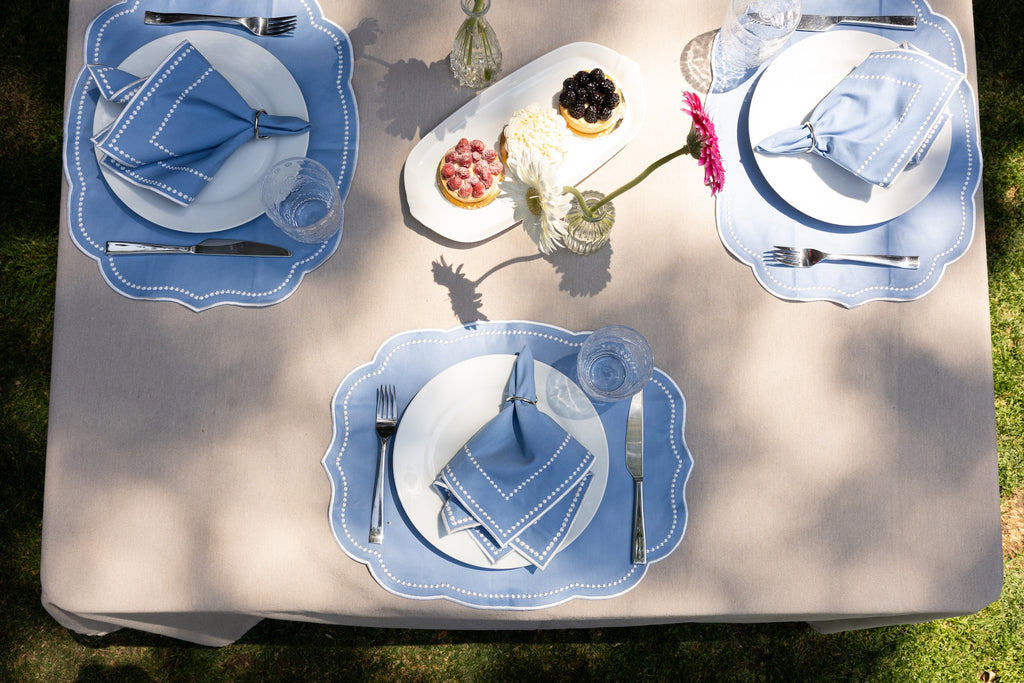 PUNTO AZUL (SET 8 PIEZAS)