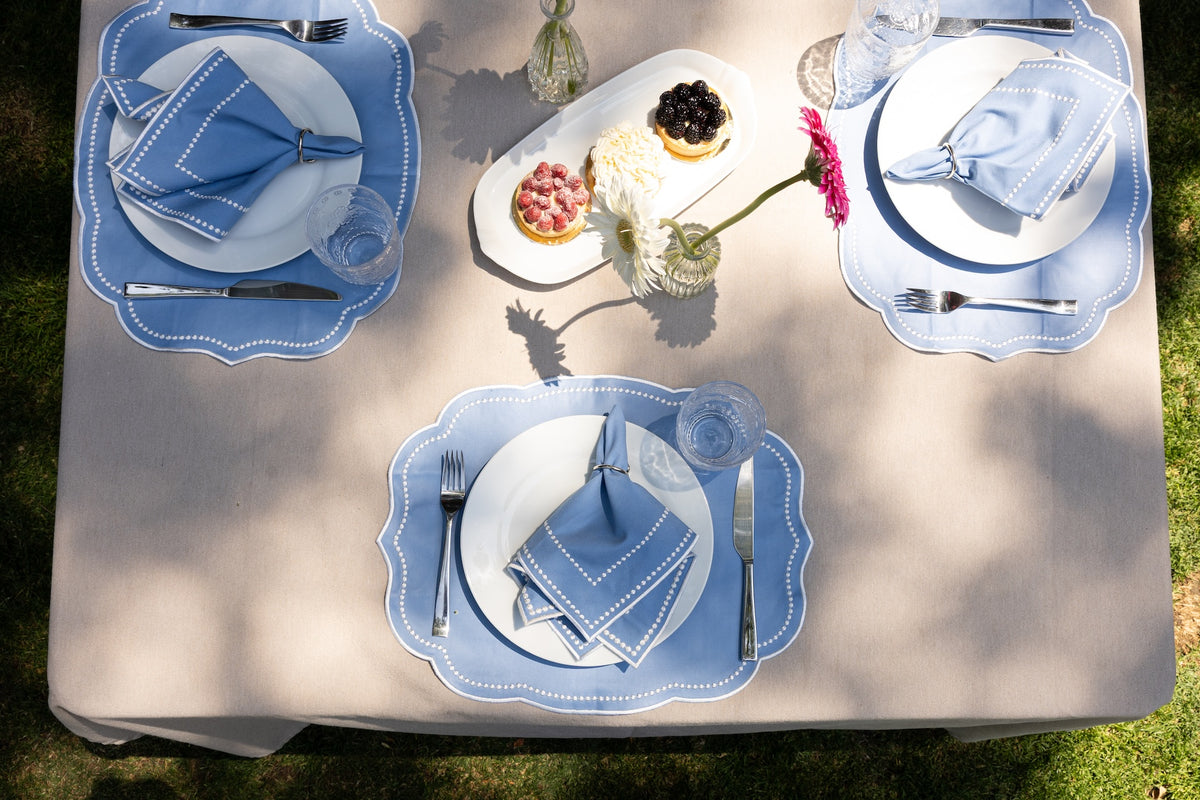 PUNTO AZUL (SET 8 PIEZAS)