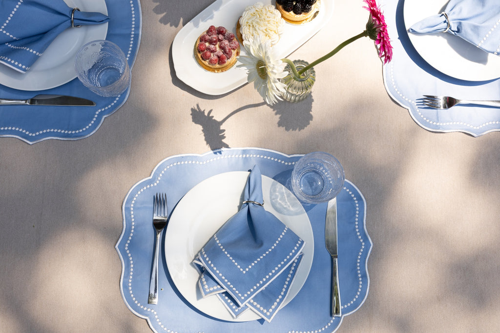 PUNTO AZUL (SET 8 PIEZAS)