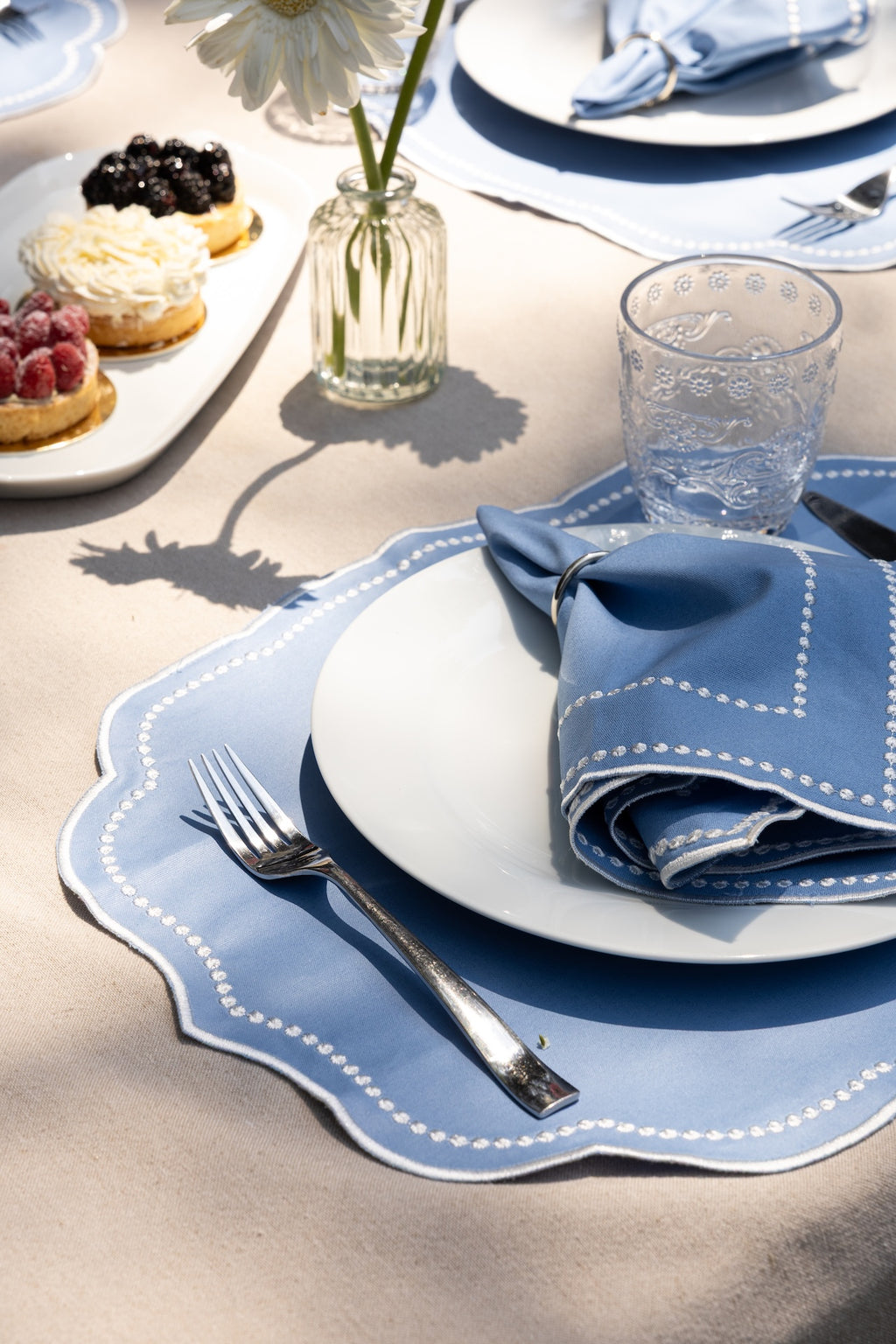PUNTO AZUL (SET 8 PIEZAS)