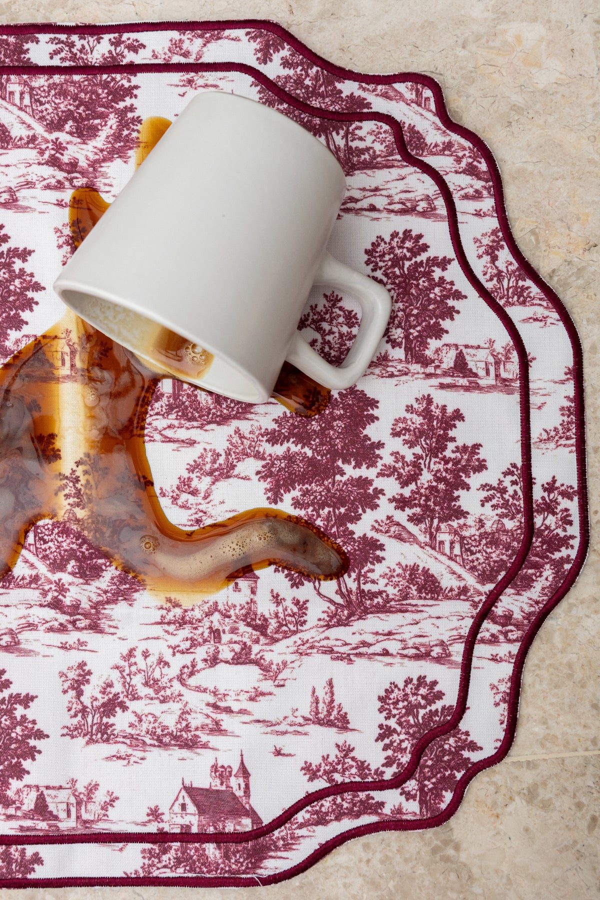 TOILE DE JOUY (SET 4 PIEZAS)