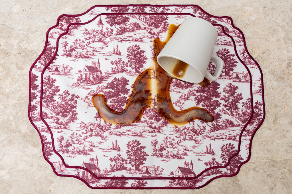 TOILE DE JOUY (SET 4 PIEZAS)