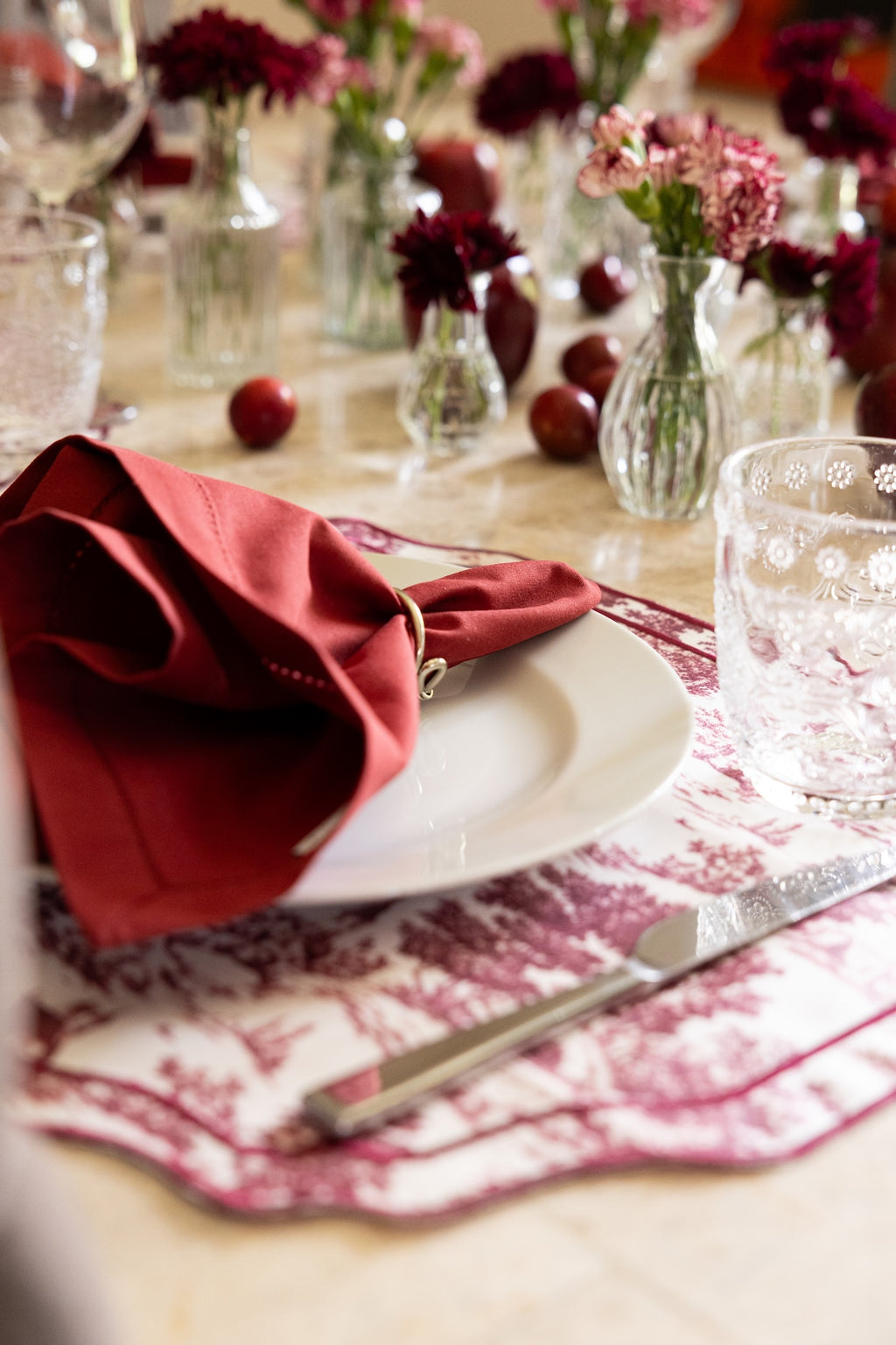 TOILE DE JOUY (SET 4 PIEZAS)