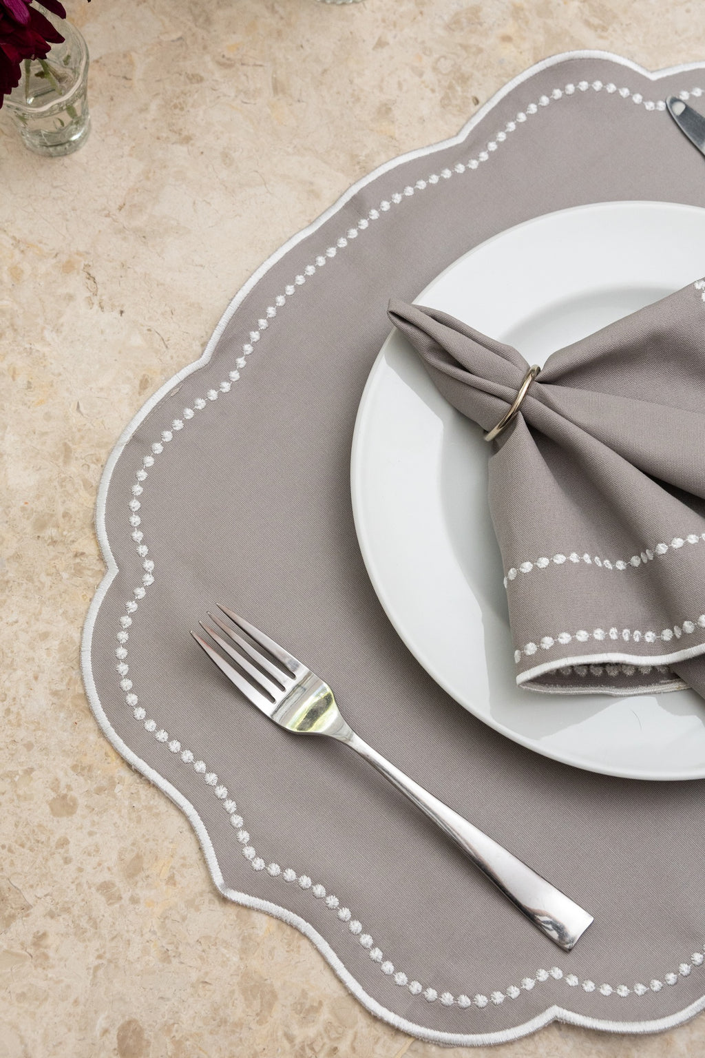 PUNTO GRIS (SET 4 PIEZAS)