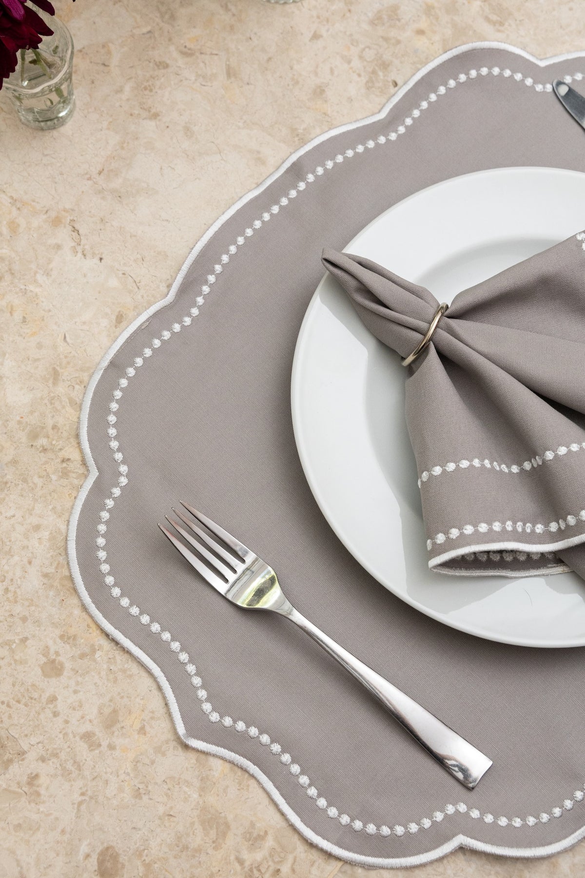 PUNTO GRIS (SET 4 PIEZAS)