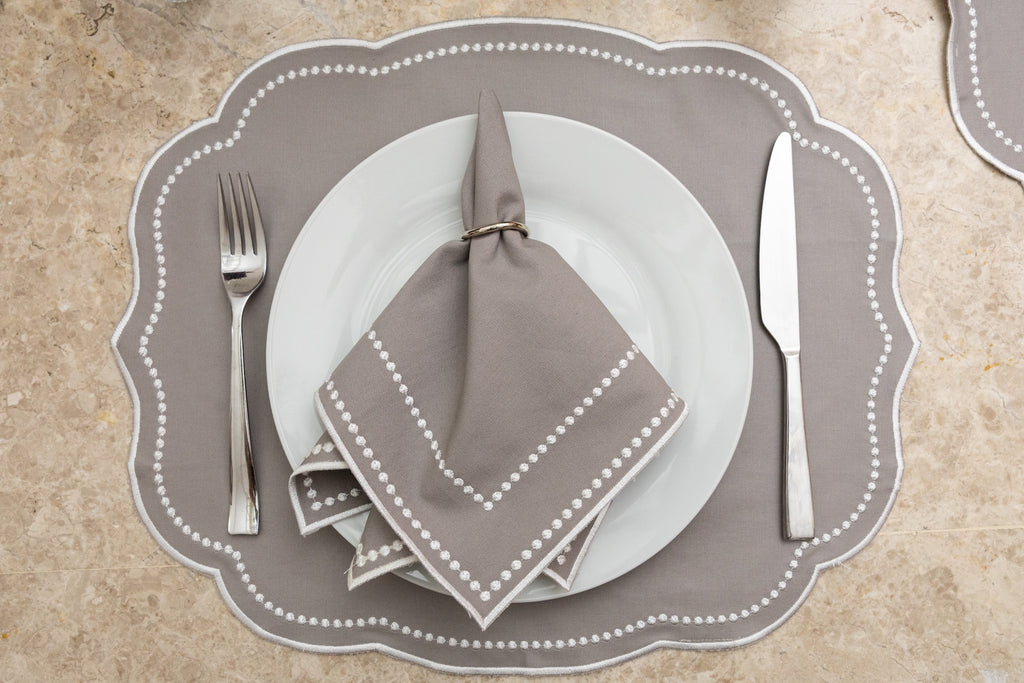 PUNTO GRIS (SET 4 PIEZAS)