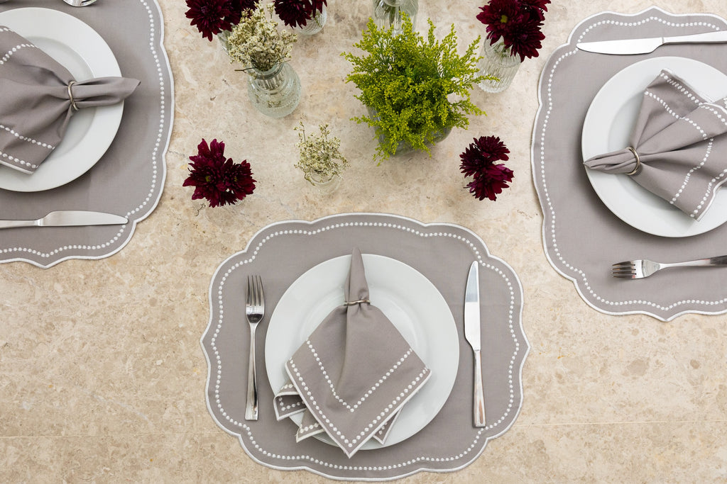 PUNTO GRIS (SET 4 PIEZAS)
