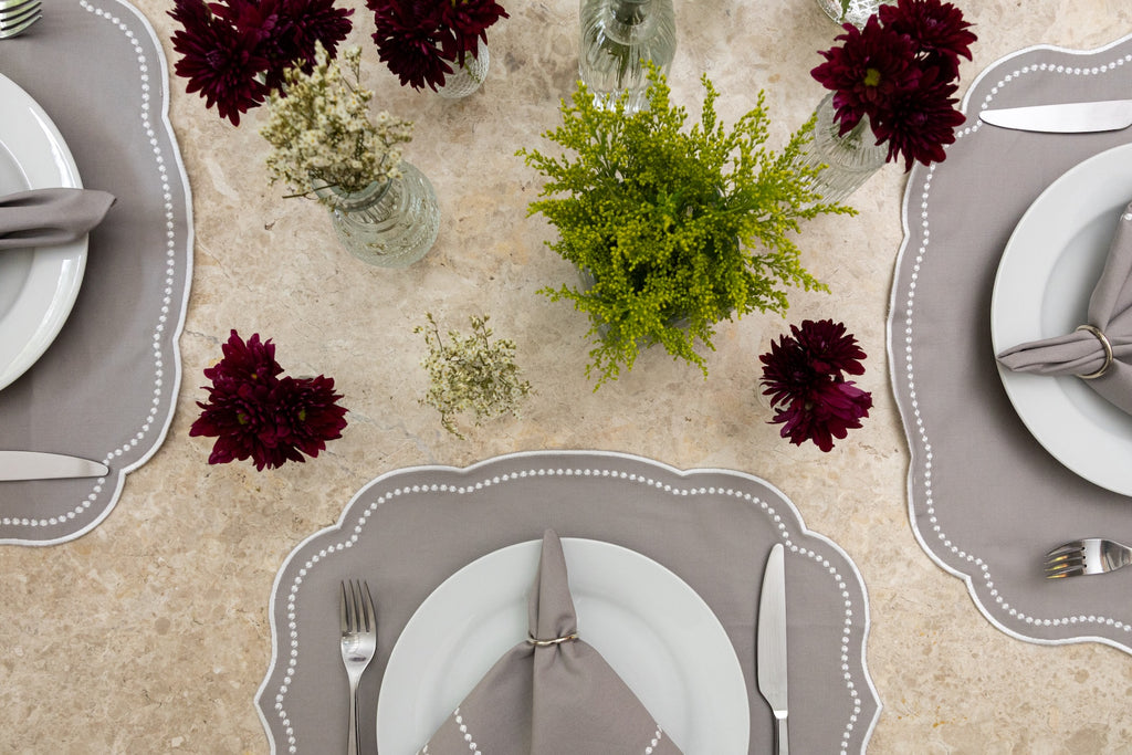 PUNTO GRIS (SET 4 PIEZAS)