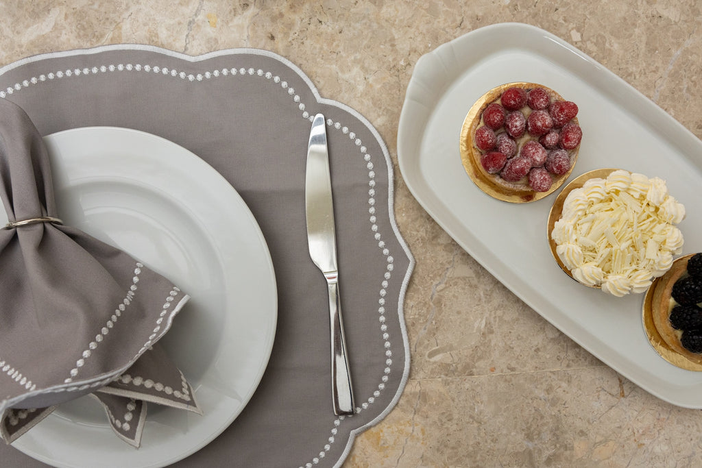 PUNTO GRIS (SET 4 PIEZAS)