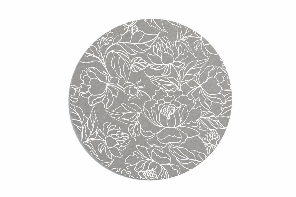 FUNDA PARA PLATO BASE ESTAMPADO (SET 4 PIEZAS)