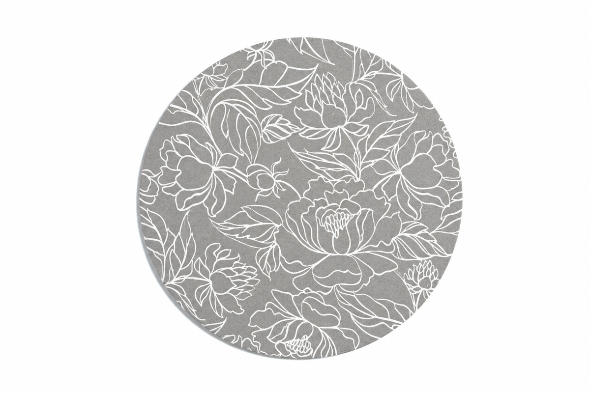 FUNDA PARA PLATO BASE ESTAMPADO (SET 4 PIEZAS)